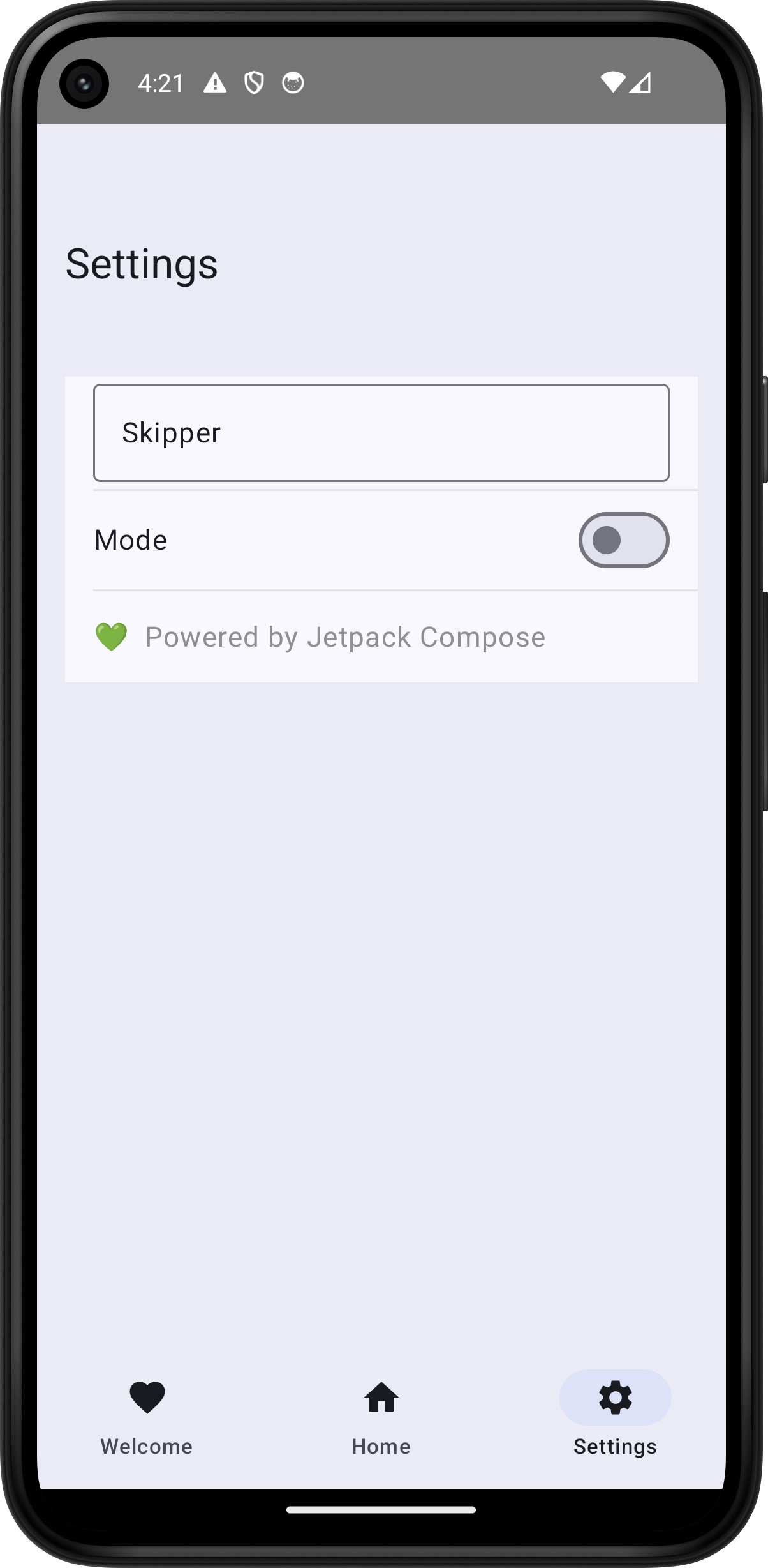 Android screenshot